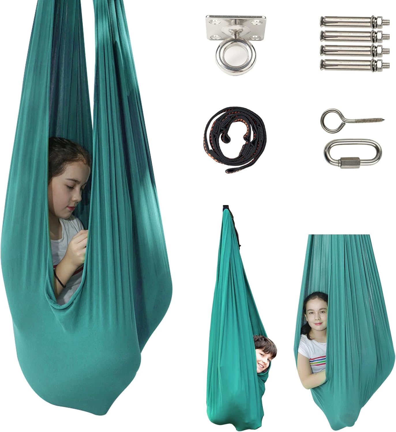 Cozy Indoor Sensory Cuddle Hammock