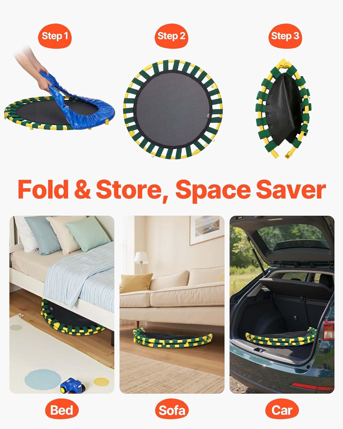 BounceMate Kids Trampoline