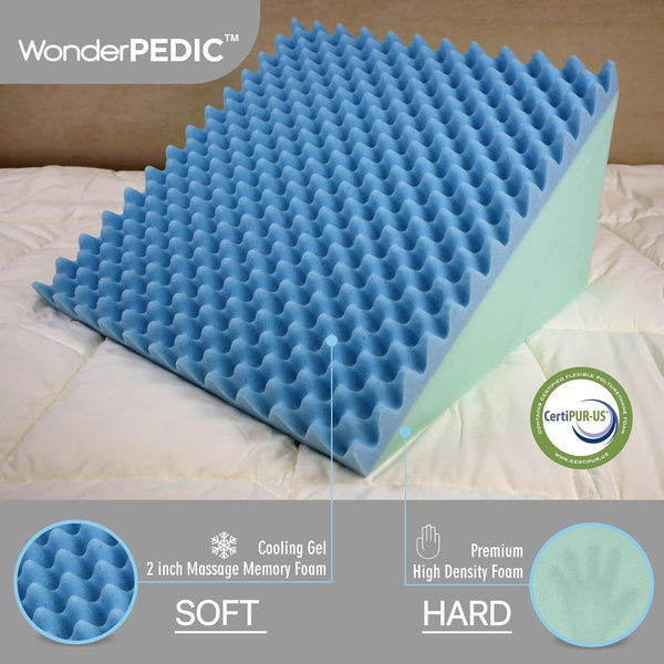 Adjustable Memory Foam Wedge Pillow