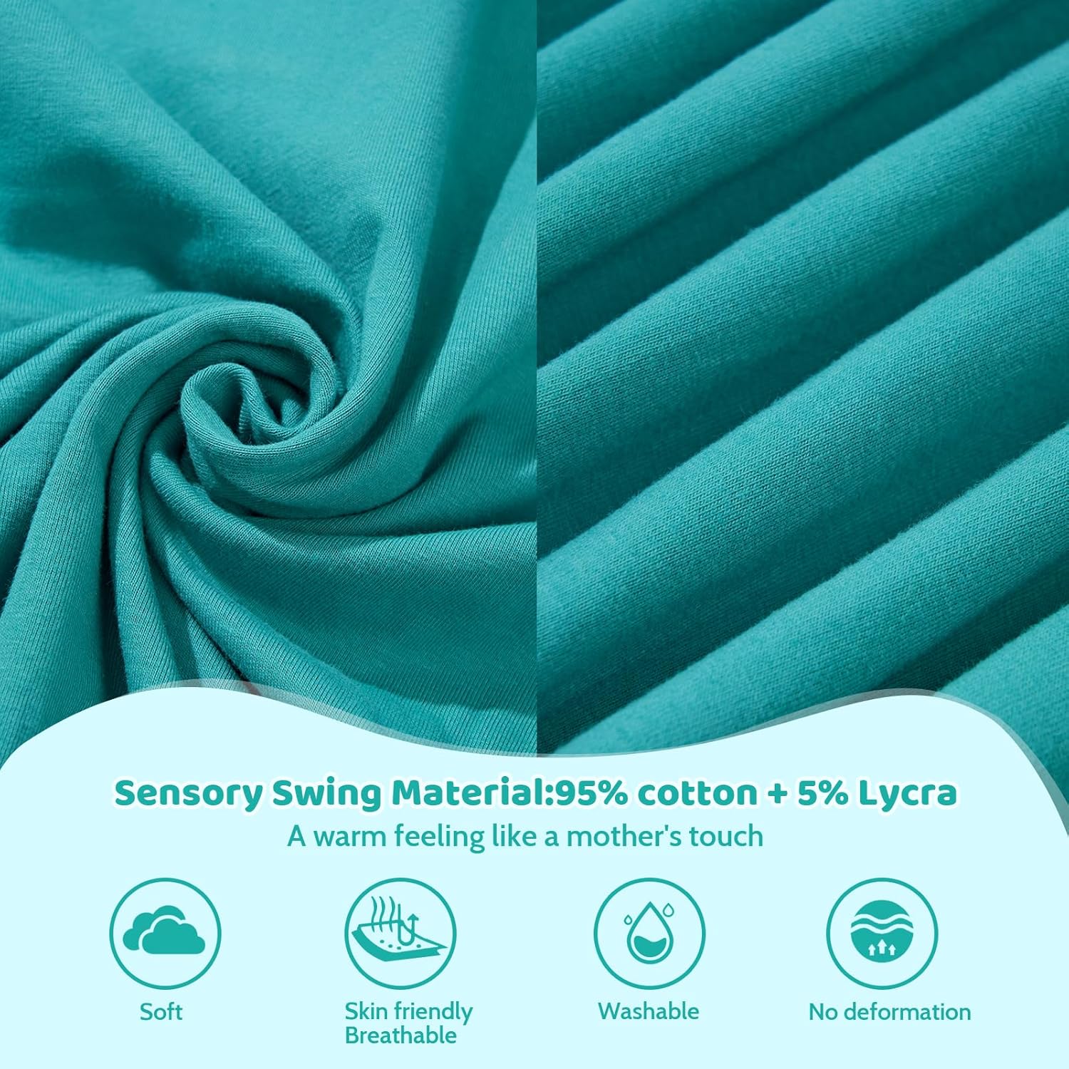 Cozy Indoor Sensory Cuddle Hammock